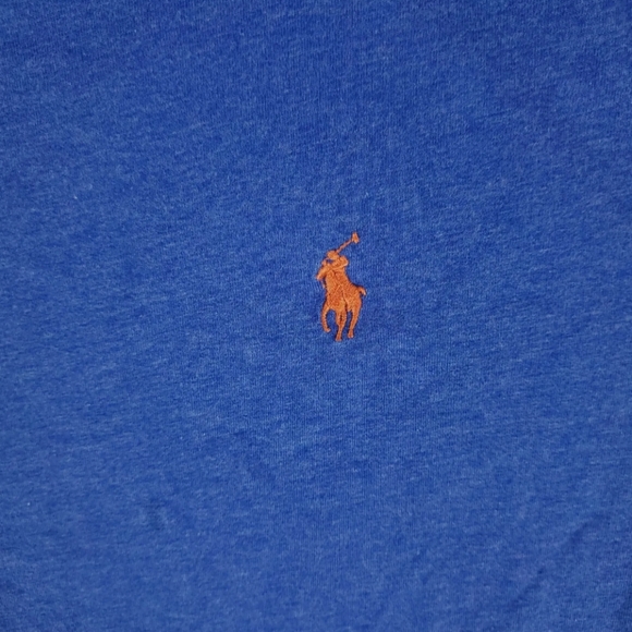 NWT❤️🔥$49 POLO by Ralph Lauren V-Neck T-shirt Men's Small💙 - Picture 5 of 7